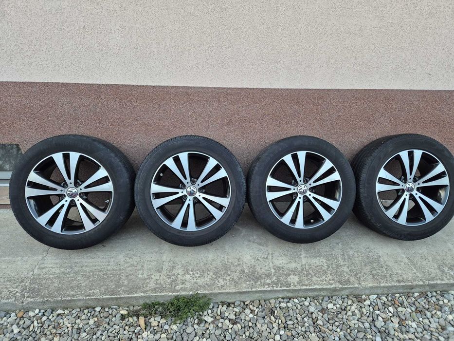 Jante Vw Tiguan R18 5x112 cu anvelope vara 235/55 R18