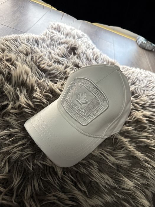 Sapca Dsquared2 Flag alba Premium