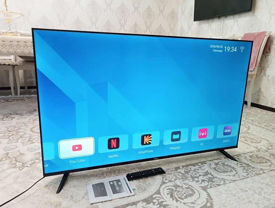 ТЕЛЕВИЗОР ARG Смарт 55 / 2024 Wi-fi.