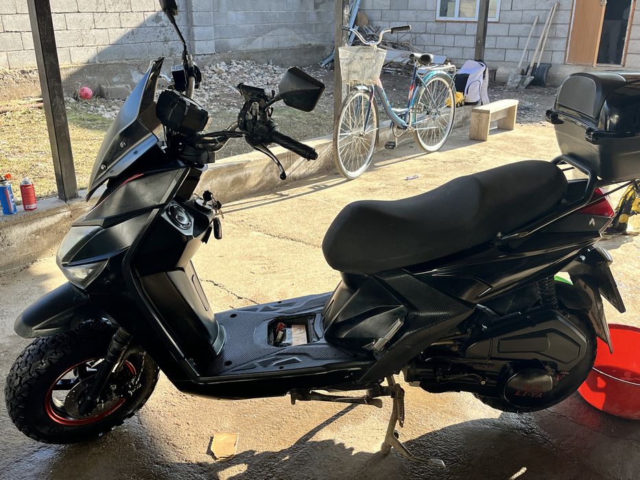 Мопед самурай лия