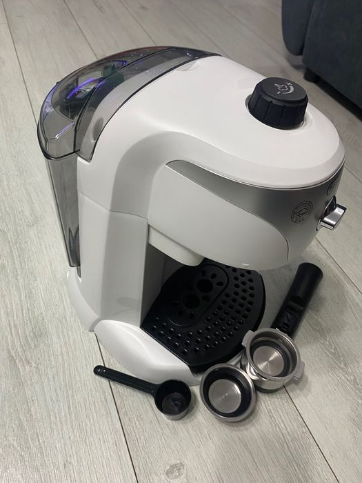 Espressor manual DELONGHI EC221.W, 1L , 1100W, 15 bar, Cappuccino