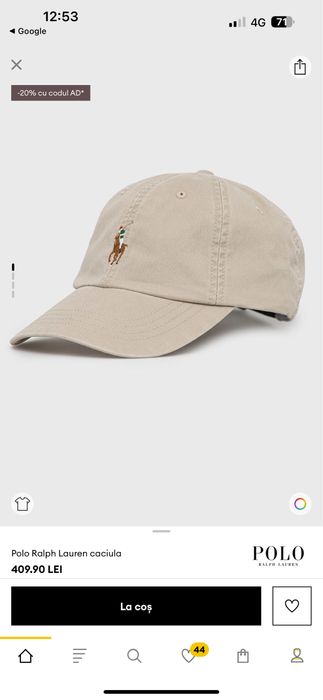 Sapca originala Polo Ralph Lauren