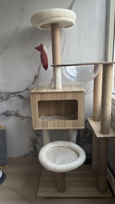 Продам домик деревянный для кошки