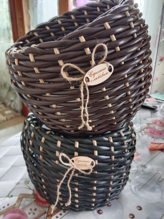 Продам кашпо из ротанга