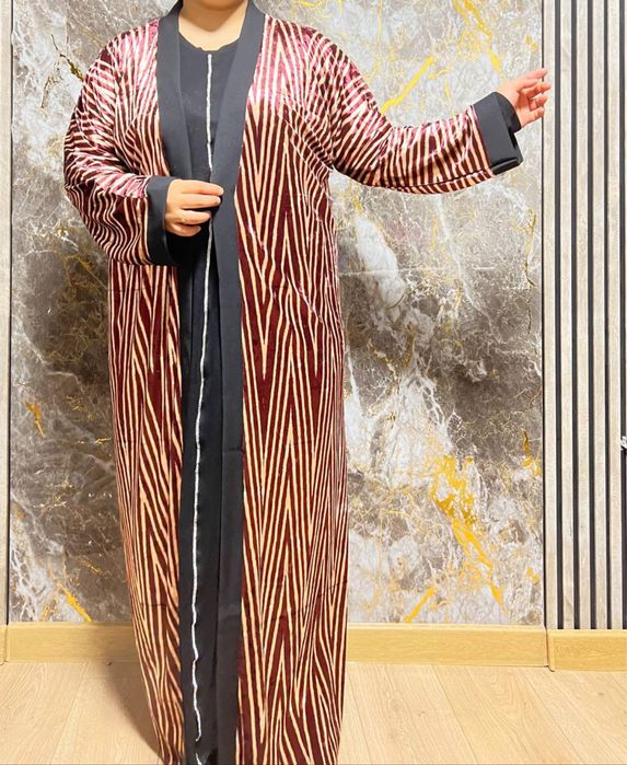 Абая кардиган база ууйлаги билан матоси лион