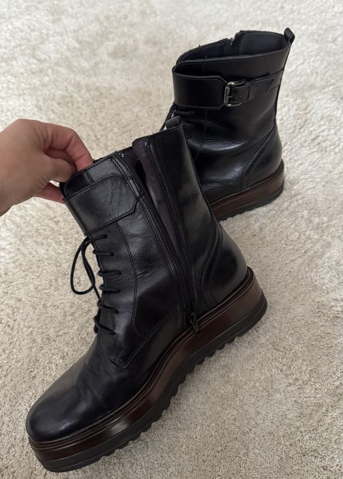Ghete piele Lorenzo Carra made in Italy, 37