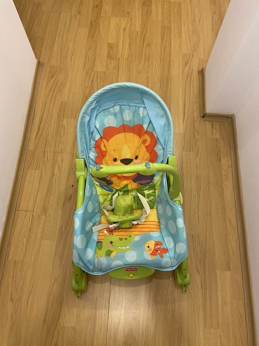 Бебешки шезлонг-люлка Fisher Price