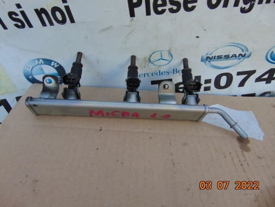 Rampa injectoare Dacia 1.0 sce logan mcv sandero dokker lodgy nissan micra renault 1.0 clio twingo
