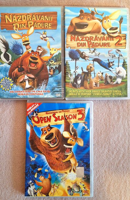 Serie Filme Animate Familie, Open Season 1-3 DVD