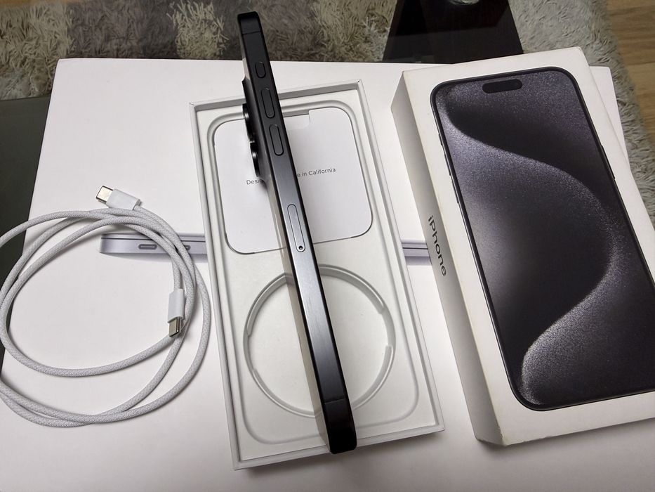 IPhone 15 Pro Max 256Gb Black titanium Fullbox