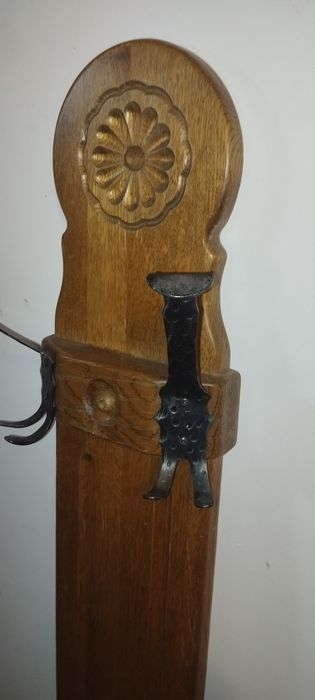 Закачалка за дрехи масив, ковано желязо