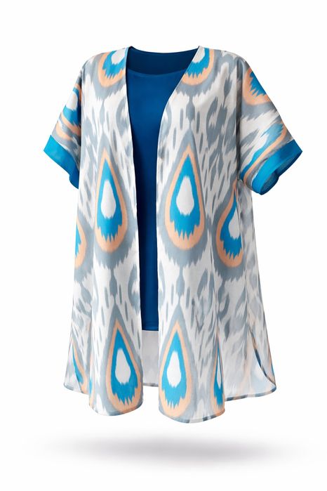 Кардиганы в национальном стиле 50-60