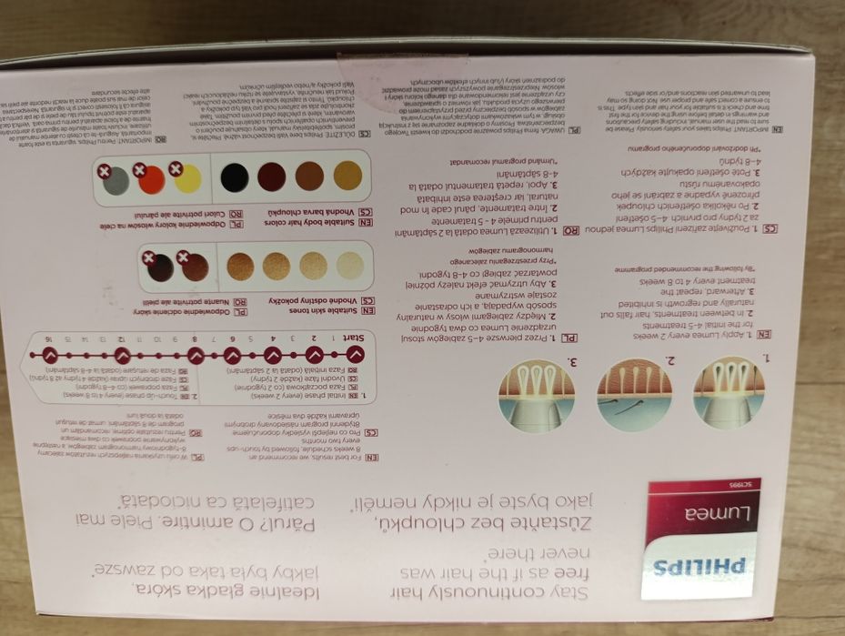 Фотоепилатор Philips Lumea Advanced IPL – Като нов, пълен комплект