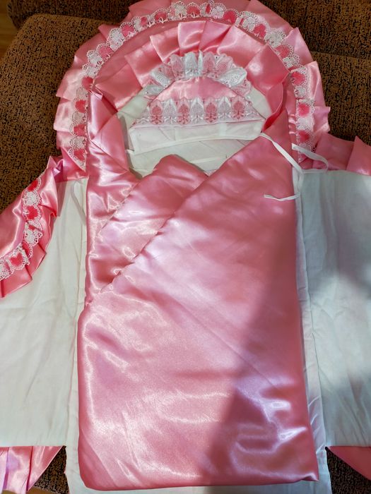 Детский конверт на выписку