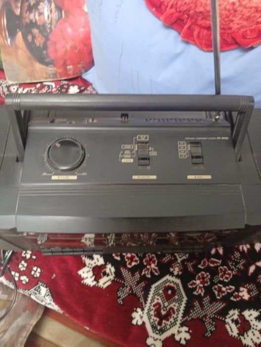 Radio dublu caset JVC   PC w 100 original