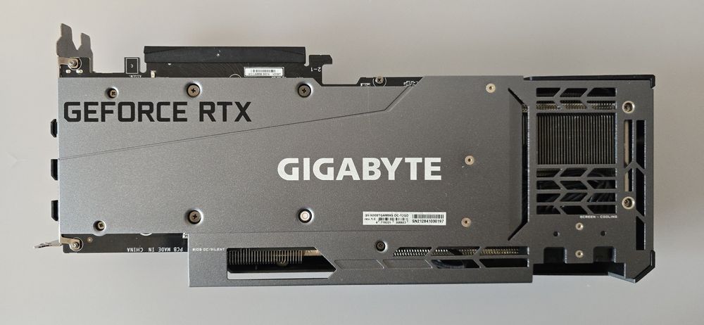 Видео карта Gigabyte RTX 3080ti Gaming OC, 12GB GDDR6X Nvidia GeForce