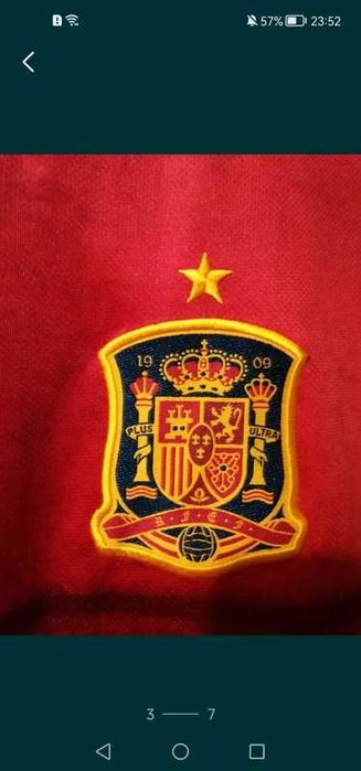 Vând tricou fotbal original Adidas Spania