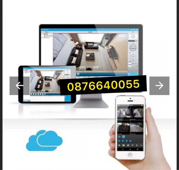 ПЪЛЕН КОМПЛЕКТ С 4 камери И DVR 4 канален - "CCTV"