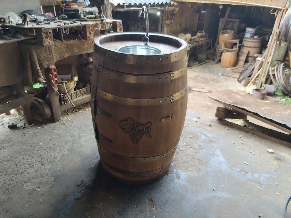 chiuveta  butoi stejar