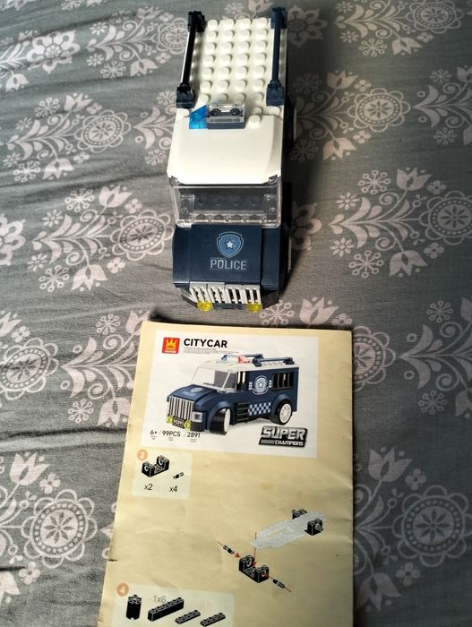 Lego mașină poliție