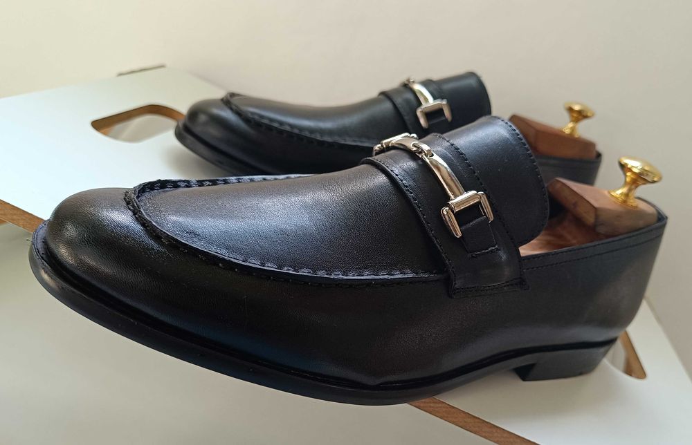 Pantofi loafer 43 bit premium About You NOI piele naturala moale