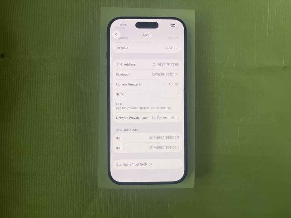 IPhone 17 256гб Black,Неразличим от нов
