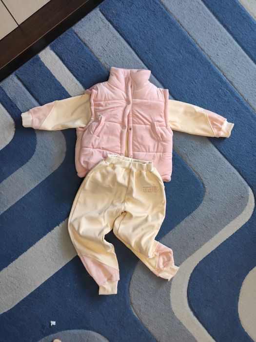 Костюм тройка 140 вельвет