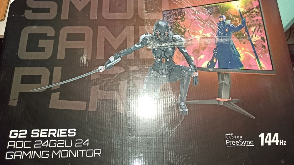 Гейминг Монитор AOC 24G2U 144Hz fullHD
