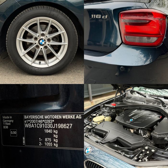 BMW 116d 2012 - 1.6 Diesel - Numere rosii valabile