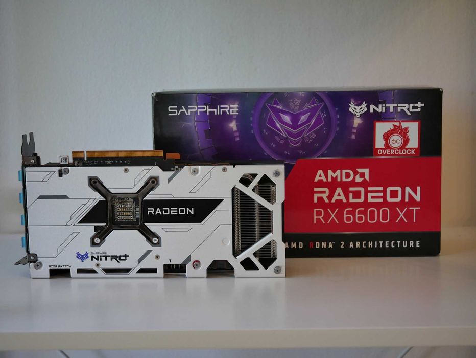 Sapphire Nitro+ AMD Radeon RX 6600 XT Overclocked 8GB GDDR6 128 bits