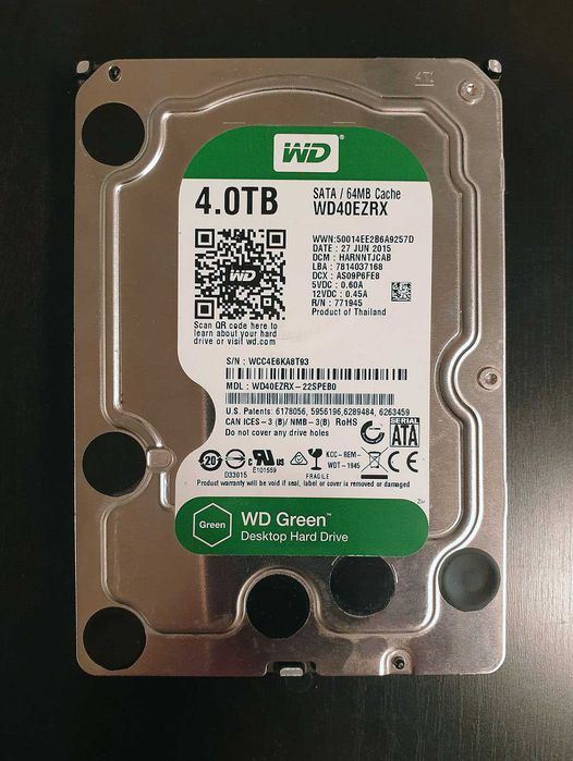 Hard Disk Western Digital 4TB