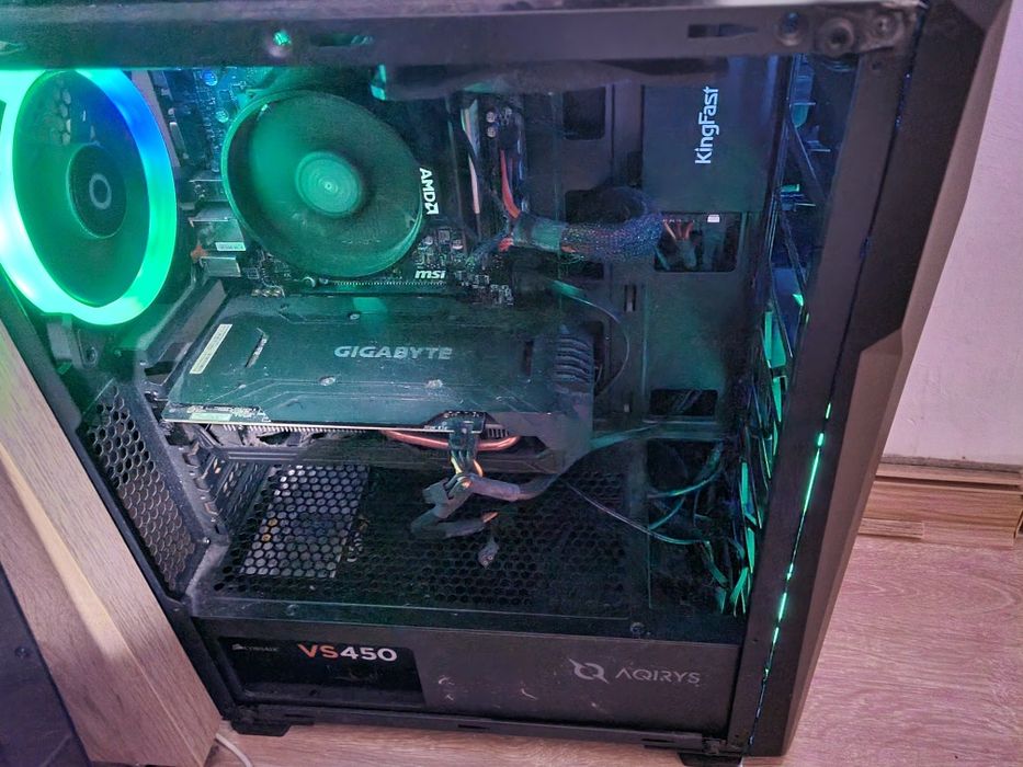 Pc gaming ryzen 5 3400g cu gtx 1060 194 biti