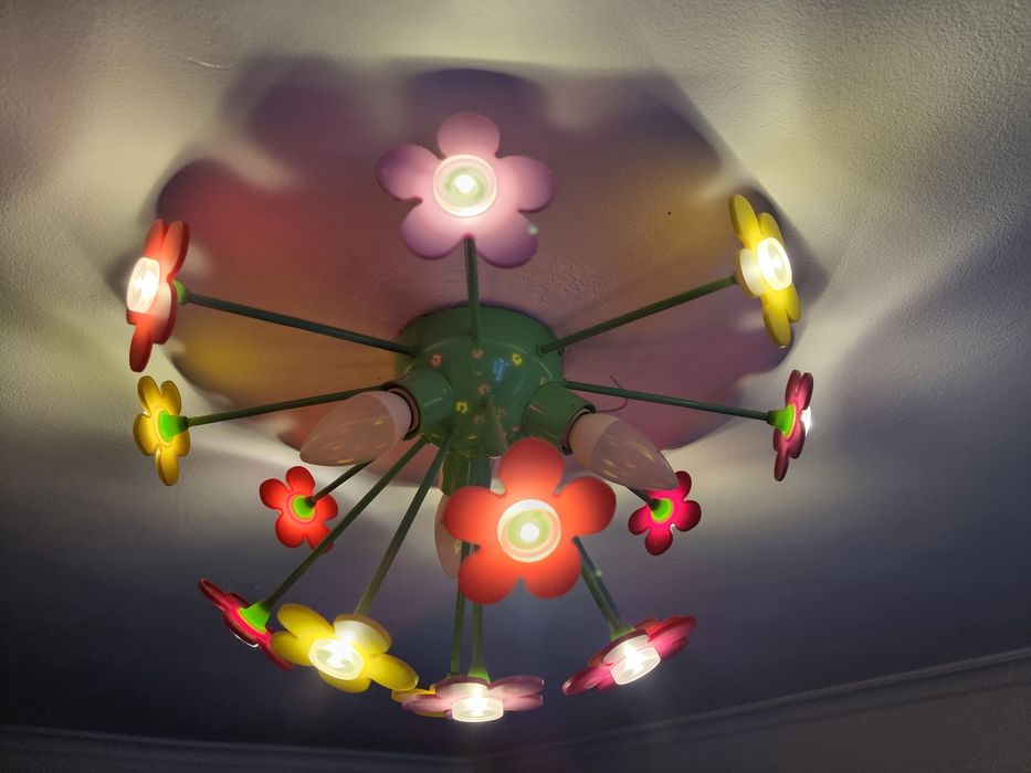 Plafoniera camera  fete