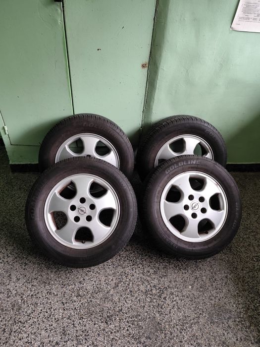 Лети  (алуминиеви) джанти с гуми за Опел Зафира / Астра, 15 цола 5×110