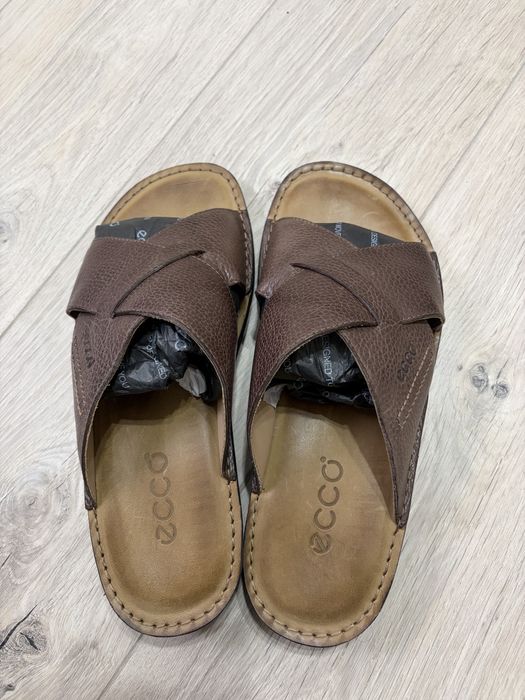 Кожаные Шлепанцы ECCO Оригинал