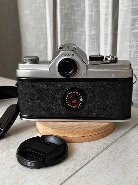 Minolta SR-1 + 55mm f/1.8 – kit analog complet (ready to shoot)