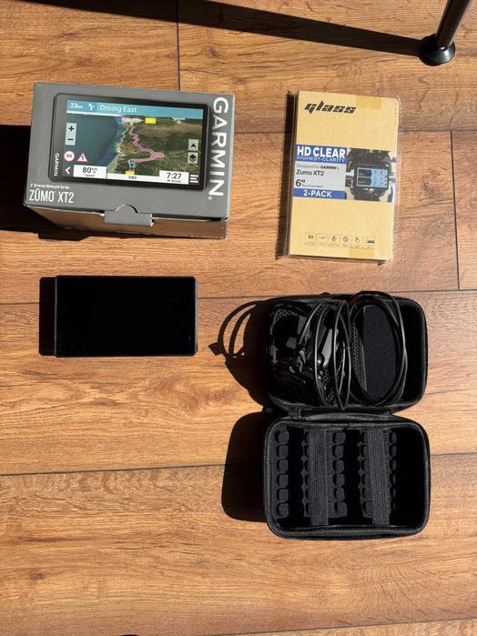 Garmin XT2 nou, 2 sticle 9H, cutie