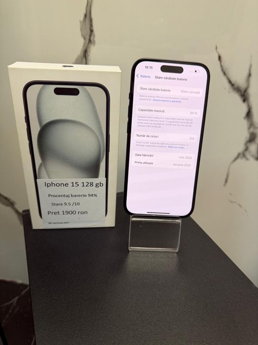 Iphone 15 128 gb Royal House Amanet