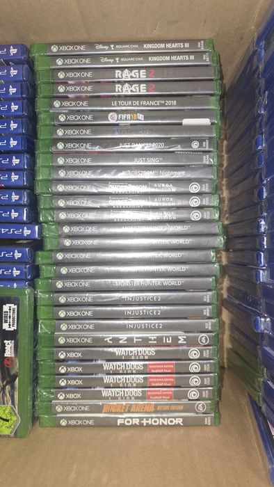 Новые диски ps4, ps5, xbox one