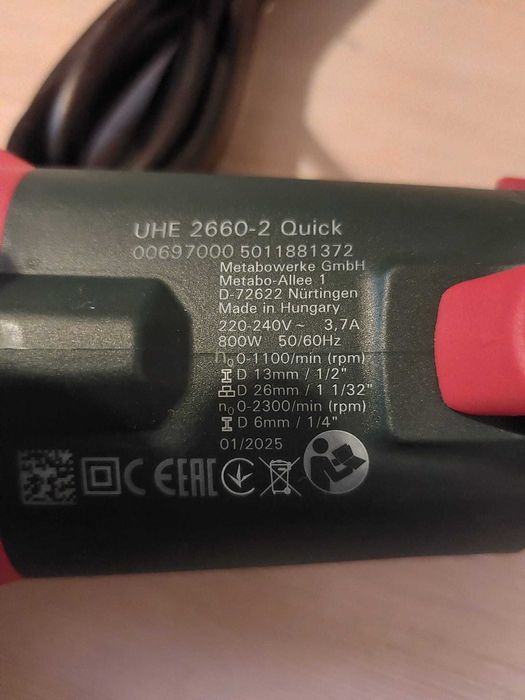 Ciocan rotopercutor Metabo UHE 2660-2 Quick