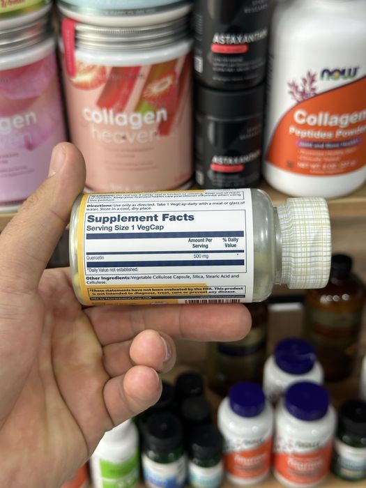 Solaray Quercetin 500 mg 90 капсул