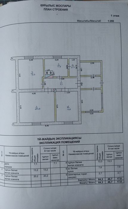 Продам дом в городе Текели