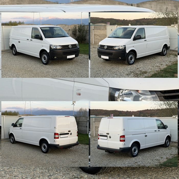 Volkswagen Transporter T5 - Facelift - Lung / Scurt - 3 L + Marfa - 2.0 TDI - Euro 5 - Navigatie - A/C - Senzori parcare -Pilot automat -Computer bord