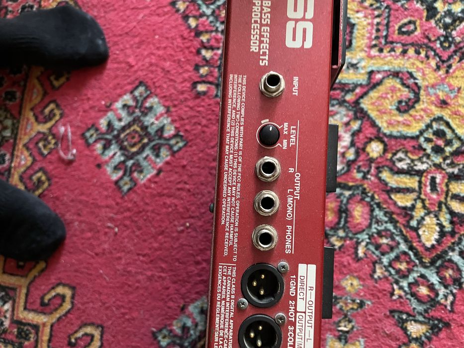 Бас-Гитарный процессор Boss GT-6B