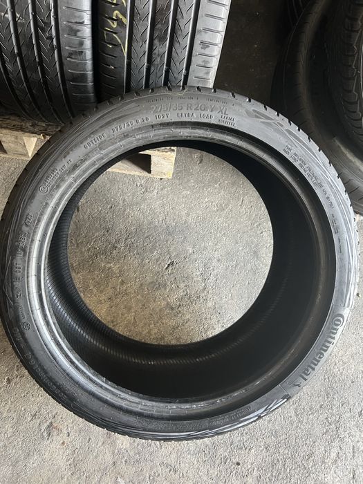4 anvelope vara 245/40/20+275/35/20 Continental , DOT 2024