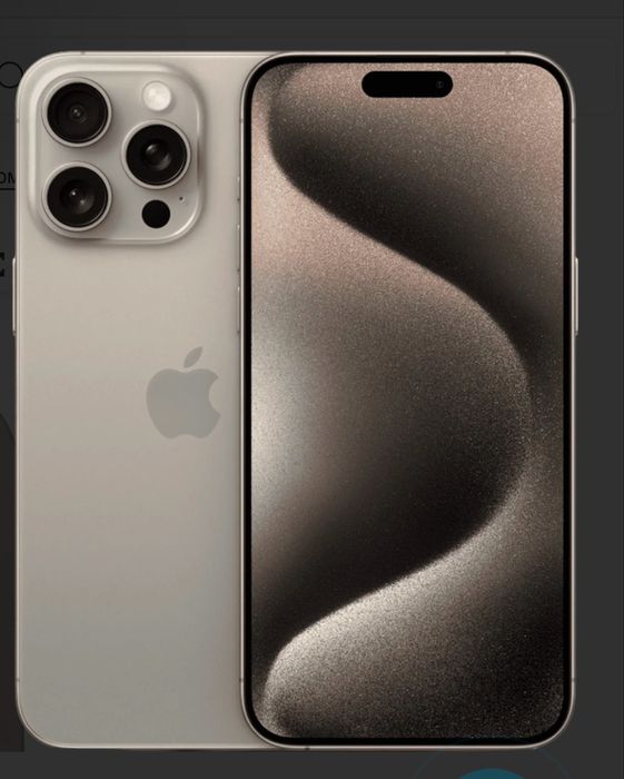 Iphone 15 pro titan 128 tali