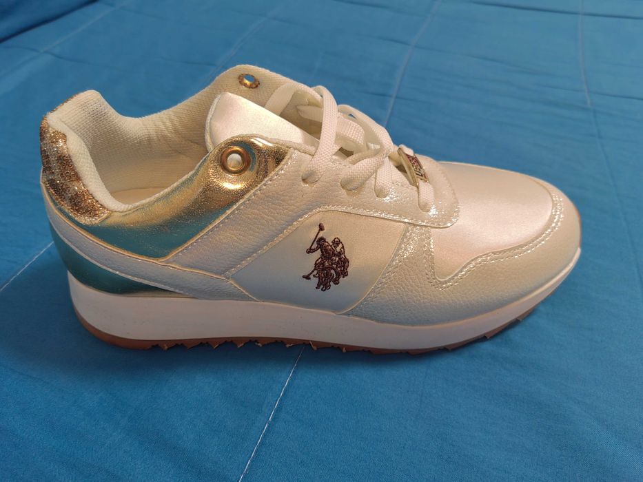 160 лв. - Намаление Дамски сникърси, обувки US Polo