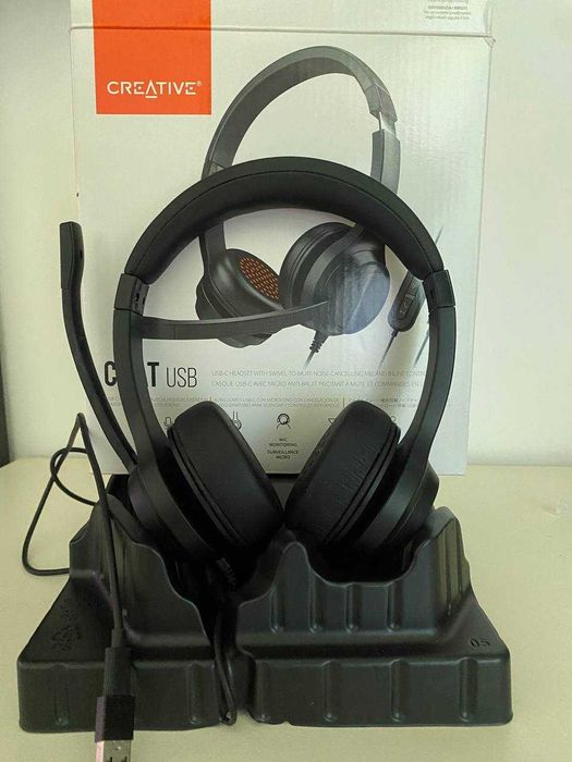 Слушалки Creative Chat USB
