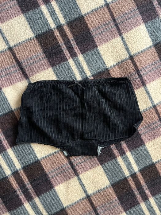 Черные трусики-боксеры XS