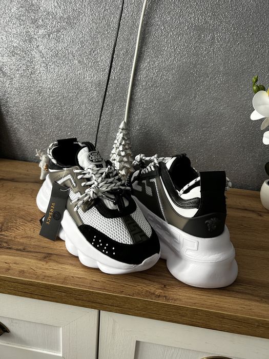 versace chain reaction negru cu alb